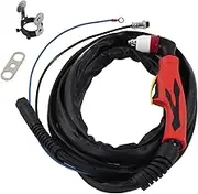 Plasma Cutting Torch (P80), 4M Welding Gun with Rubber Sleeve, High Efficiency Arcing Tool for Metal Cutting