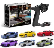 Hot 1:76 Drift RC Car with Gyro Radio Full Proportional Remote Control Toys Kit