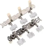 CATIEBYE 1 Set Classical Guitar Tuning Pegs Locking Tuners Machine Heads for Acoustic Guitars Easy Install