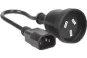 PowerShield PSIECAUS IEC to Australia Power Socket adapter lead (IEC-TO-FEMALE)