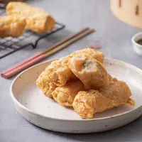 在飛比找PChome24h購物優惠-【漢來飯店】鮮蝦腐皮捲(5入/盒)