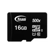 Team SDHC 16GB Class 10 MicroSD Card With SD Adapter [TUSDH16GCL10U03]