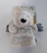 AUSTRALIAN COLLECTION WILBUR WOMBAT HAND PUPPET - RE-SOFTABLES