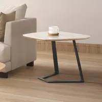 在飛比找momo購物網優惠-【BODEN】南敦1.7尺陶板造型小茶几/邊几/邊桌