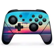 Nintendo Switch Pro Controller Skin Decal Vinyl Wrap - Summertime Sunset Rays