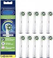 10PCS Electric Toothbrush Replacement Heads - Compatible With Oral-B Cross Action