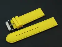 在飛比找Yahoo!奇摩拍賣優惠-艾曼達精品~22mm矽膠錶帶silicone賽車疾速不鏽鋼錶