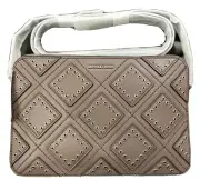 Michael Kors Diamond Grommet Jet Set Travel Leather Crossbody Bag , Cinder