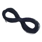 100m Elastic Cord Heavy Stretch String Rope 1mm for Crafting, Navy Blue