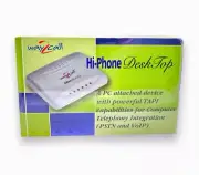 (NEW SEALED) Way2Call Hi-Phone Desktop Pro PC PSTN & VoIP (HD00PRGR01)