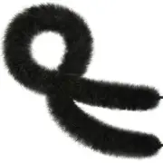 Black Marabou Feather Boa - 45g 2 Yards Boas Feather for DIY Craft Clothes Ad...