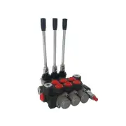 Adjustable 3 Spool 13 GPM Hydraulic Directional Control Valve Tractors Loaders