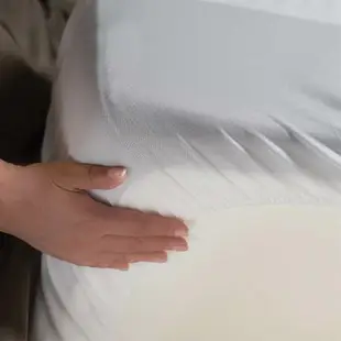 美國寢之堡 西班牙天絲床包式防水保潔墊-加大