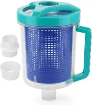 Pool Leaf Canister Catcher for Pool Vacuum with Mesh Basket, in-line Leaf Catche