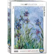Irises - Monet - Fine Art Collection (1000pc) Eurographics