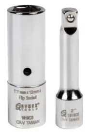 SUNEX 2 PC TPMS SENSOR FLIP SOCKET SET SUN1819C