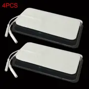 4Pcs 7X12cm Non-Woven Electrode Pads Sheet Reusable 2mm Pin For Tens Machine B