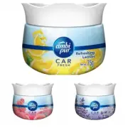 Ambi Pur Car Freshener Gel Romantic Rose, Lavender, Lemon 75 g refreshing scent