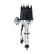 TSP JM7708BK; Ready-to-Run Distributor, Vac Adv Black for Ford 332-428 FE