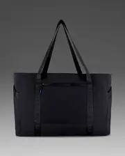 Commute Tote Bag, 2XU, OSFA, Black/Surf, Unisex