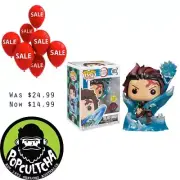 Demon Slayer - Tanjiro with Dragon Translucent Glow in the Dark Pop! Vinyl "New"