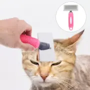 Pet Grooming Comb Effective Shedding And Dematting Tool Metal Pet Hair Remover