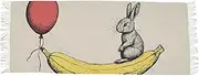 [XYMZR] Women’s Scarf Cute Rabbit Balloon Soft Warm Long Scarves Shawl Wrap for Winter Autumn Spring Travel Office Home, Multi-colored