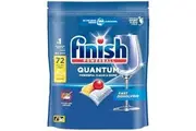 Finish Powerball Quantum Dishwasher Tablets, Lemon Sparkle, 72 Tablets