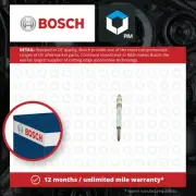 Glow Plugs Set 4x fits FORD MONDEO 2.0D 00 to 07 Bosch XS7U6M090BA XS7U6M090BB