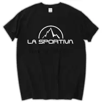 在飛比找蝦皮購物優惠-夏季名牌 La Sportiva t 恤純棉 t 恤男士上衣