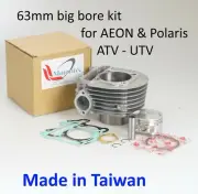 63mm 180cc cylinder kit for Polaris RZR170 Aeon Overland 180 @ TW