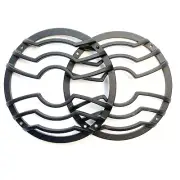 6.5" Full Metal Alu Speaker Covers Grill For Car Audio DJ PA Speaker Wave Design