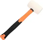 Mipcase 1Pc Rubber Mallet for Floor Installation Round Head Hammer with Ergonomic Design Flexible and Wear Resistant Installation Tool for Projects