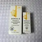 Derma E Vitamin C Concentrated Serum & Vitamin C Glow Face Oil Samples/Travel