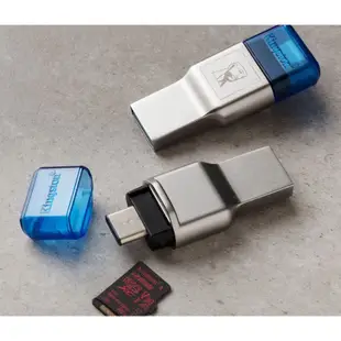 Kingston 金士頓 記憶卡讀卡機 MobileLite Duo 3C 讀卡機 USB Type-C MicroSD