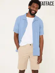 FatFace Mawes Stone Chino Shorts (E80240) | $102