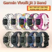 Compatible Garmin Vivofit Jr 3 Band Soft Silicone Sport Breathable Adjustable