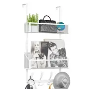 Over The Door Hooks Organizer, Coat Rack Over The Door Storage Hanger Towel R...