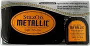 Tsukineko Staz On Metallic Inker Set, 191 Gold