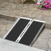Wheelchair Ramp for Steps Non Slip Lightweight 3 FOOT 600 lb Scooter Portable