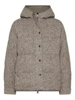 [Brunello Cucinelli] Brunello Cucinelli-Piumino Con Motivo Chevron-Donna 40 IT