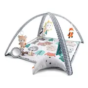 The Peanutshell Woodland 7-in-1 Baby/Infant Fun Activity Gym & Play Mat 0y+