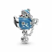 Authentic Pandora Disney Alice & Wonderland Unbirthday Party Teapot Charm