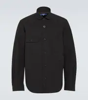 [Junya Watanabe] Junya Watanabe Paneled technical shirt UK 15,5 black
