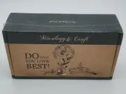 New! Mixology & Craft 10PCS. 10 Piece Bartender Kit With Stand. Shaker, Strainer
