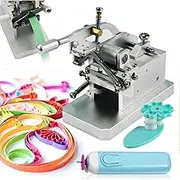 Manual Paper Quilling Kit, Fringer Cutting Machine,Paper Quilling Kit with Adjustable Width 0.3-4mm, Electric Quilling Pen & DIY Roller Tool, for Quilting & Crafting