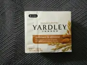 Yardley London Oatmeal & Almond 3 Bars of Soap sealed