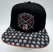 Star Wars Hat Cap Snap Back Black Clone Force Disney Boys Youth OSFM NWT