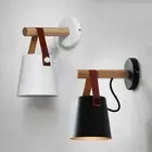 White/Black Wall Lamp Corridor Lights for Living Room Bedroom Bedside Study
