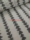 Indian Bedspread Kantha Block Print Quilt Cotton With Little Hand Stitches